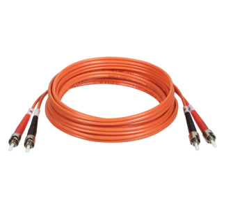 Eaton Tripp Lite Series Duplex Multimode 62.5/125 Fiber Patch Cable (ST/ST), 6M (20 ft.)