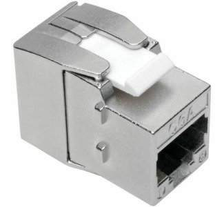 Eaton Tripp Lite Series Keystone Jack Cat6a/Cat6/Cat5e, RJ45, Shielded, Dust Cap - Toolless, PoE/PoE+ Compliant, TAA
