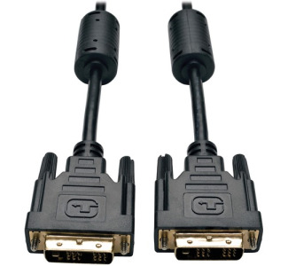 Eaton Tripp Lite Series DVI Single Link Cable, Digital TMDS Monitor Cable (DVI-D M/M), 25 ft. (7.62 m)