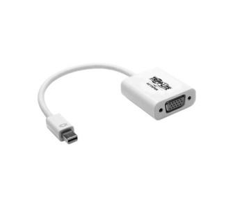 Tripp Lite by Eaton Keyspan Mini DisplayPort to Active VGA Adapter, Video Converter, DP1.2, (M/F), White, 6-in. (15.24 cm)