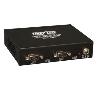 Tripp Lite by Eaton 4-Port VGA over Cat5/6 Splitter/Extender, Box-Style Transmitter for Video/Audio, Up to 1000 ft. (305 m), TAA