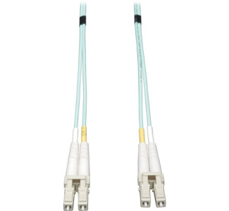 Eaton Tripp Lite Series 10Gb Duplex Multimode 50/125 OM3 LSZH Fiber Patch Cable (LC/LC) - Aqua, 4M (13 ft.)