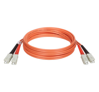 Eaton Tripp Lite Series Duplex Multimode 62.5/125 Fiber Patch Cable (SC/SC), 15M (50 ft.)