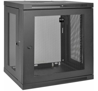 Eaton Tripp Lite Series SmartRack 12U Low-Profile Switch-Depth Wall-Mount Small Rack Enclosure