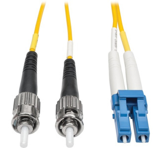 Eaton Tripp Lite Series Duplex Singlemode 9/125 Fiber Patch Cable (LC/ST), 30M (100 ft.)