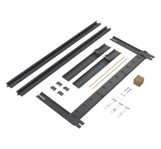 Heckler Design Wall Mount for Display, Video Conference Equipment - Black Gray