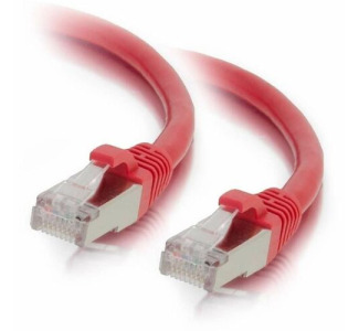 C2G 6ft Cat6 Ethernet Cable - Snagless Shielded (STP) - Red