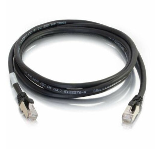 6ft Cat6a Snagless Shielded (STP) Network Patch Cable - Black