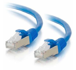 10ft Cat6a Snagless Shielded (STP) Network Patch Cable - Blue