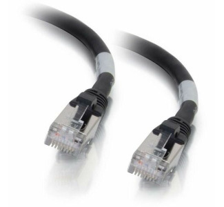 12ft Cat6 Snagless Shielded (STP) Network Patch Cable - Black