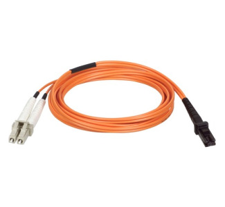 Tripp Lite by Eaton 1M Duplex Multimode 62.5/125 Fiber Optic Patch Cable MTRJ/LC 3'' 3ft 1 Meter Blue