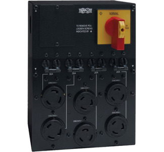 Tripp Lite by Eaton Detachable PDU option for compatible SmartOnline UPS Systems, Hardwired Input/L6-20R and L6-30R