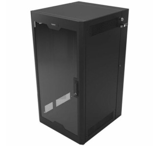 Ortronics Swing-Out Wall-Mount Ruggedized Cabinets, 26RU, Plexi Door