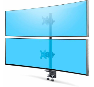 StarTech.com Desk Mount For 2x Vertically Stacked Monitors, Dual 49