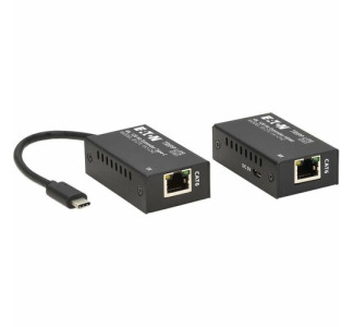 Eaton Tripp Lite Series USB-C to HDMI over Cat6 Extender Kit, Transmitter/Receiver, 4K 120 Hz, HDR10, Up to 82 ft. (25 m)