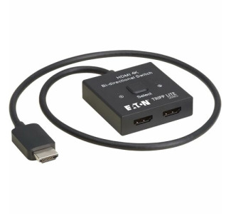 Eaton Tripp Lite Series 2x1 Bi-Directional HDMI Switch - 4K 60 Hz, HDR, HDCP Passthrough