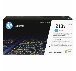 HP 213Y Original Laser Toner Cartridge - Cyan - 1 Each