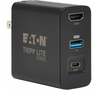 Eaton Tripp Lite Series Travel-Sized USB-C Dock and Charger - 4K HDMI, USB 3.2 Gen 1, 45W PD Charging