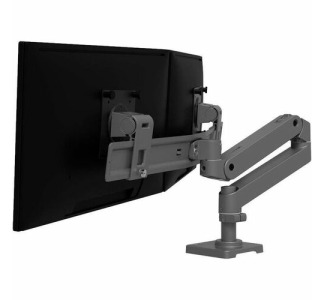 Ergotron Mounting Arm for Monitor - Dark Gray