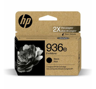 HP EvoMore 936e Original High Yield Inkjet Ink Cartridge - Black - 1 Each