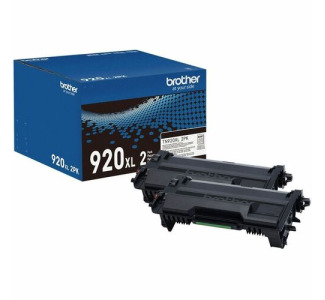 Brother Genuine TN920XL2PK High-yield Toner Cartridge Twin Pack