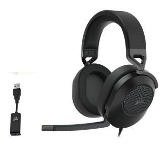Corsair HS65 SURROUND Wired Gaming Headset - Carbon