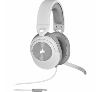 Corsair HS55 STEREO Wired Gaming Headset - White