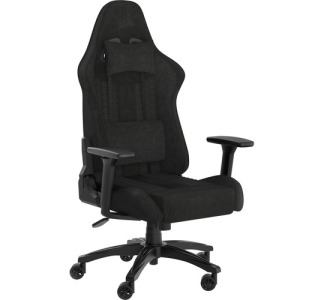 Corsair TC100 RELAXED Gaming Chair - Fabric Black/Grey