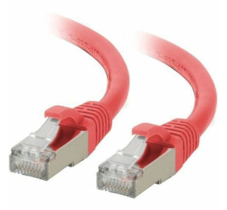 C2G 7ft (2.1m) Cat6a Snagless Shielded (STP) Ethernet Network Patch Cable - Red