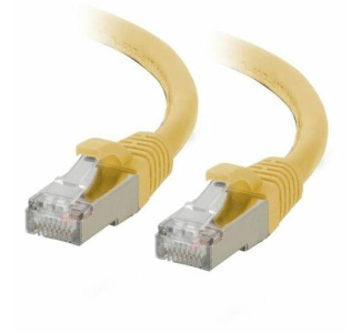 C2G 35ft (10.7m) Cat6a Snagless Shielded (STP) Ethernet Network Patch Cable - Yellow