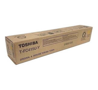 Toshiba Original Laser Toner Cartridge - Yellow - 1 Each