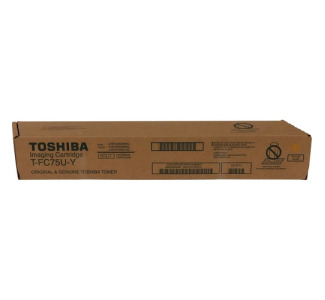 Toshiba Original Standard Yield Laser Toner Cartridge - Yellow - 1 Each