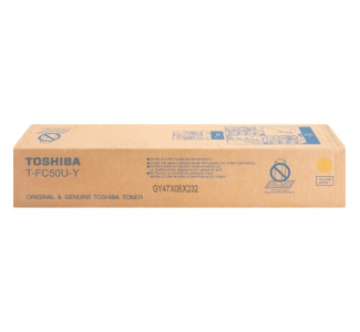 Toshiba Original Standard Yield Laser Toner Cartridge - Yellow - 1 Each