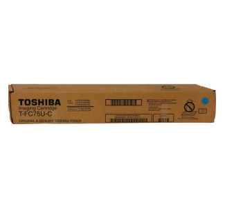 Toshiba Original Standard Yield Laser Toner Cartridge - Cyan - 1 Each