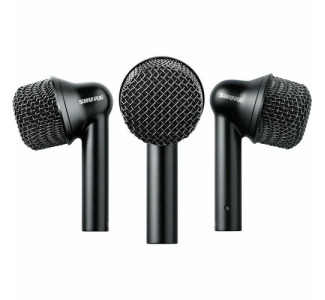 Shure Nexadyne 6 NXN6 Wired Dynamic Microphone for Professional Audio, Percussion - Black
