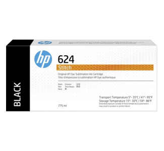 HP 624 Original Inkjet Ink Cartridge - Black Pack