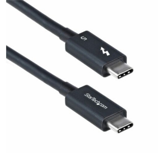 StarTech.com 3ft (1m) Thunderbolt 5 Cable, 80Gbps/120Gbps, 240W PD, 8K 60Hz, Certified Thunderbolt Cable, Compatible w/TB4/USB-C