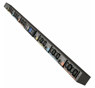 Eaton Metered Outlet Rack PDU G4, 0U, 32U, universal Input, 5-23kW, 15-55A, 200-415V, 24 Outlets (12) C13 (12) C19