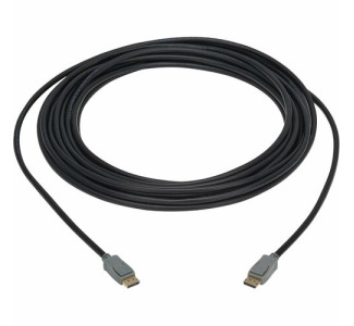 Eaton Tripp Lite Series DisplayPort Cable with Latching Connectors (M/M), 4K 60 Hz, HBR2, 4:4:4, HDCP 2.2, 35 ft. (10.7 m), Black