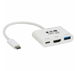 Eaton Tripp Lite Series USB-C Multiport Adapter - 4K 60 Hz HDMI, USB-A and USB-C Hub Ports, USB 3.2 Gen 1, 140W PD Charging, HDR, HDCP 2.3