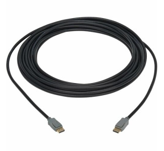 Eaton Tripp Lite Series DisplayPort Cable with Latching Connectors (M/M), 4K 60 Hz, HBR2, 4:4:4, HDCP 2.2, 50 ft. (15.2 m), Black