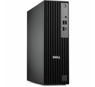 Dell Pro QCS1255 Desktop Computer - AMD Ryzen 5 8500G - 16 GB - 512 GB SSD - Slim PC - Standard Black