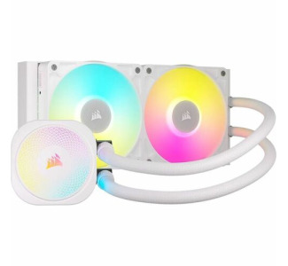 Corsair iCUE LINK TITAN 240 RX RGB AIO Liquid CPU Cooler - White
