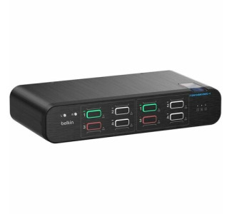 Belkin 4:2 DisplayPort DuoClave Secure KVM with CAC