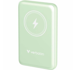 Verbatim Charge ''n'' Go Magnetic Wireless Power Bank 10000 mAh - Green