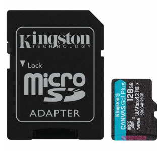 Kingston Canvas Go! Plus 128 GB Class 10/UHS-I (U3) V30 microSDXC