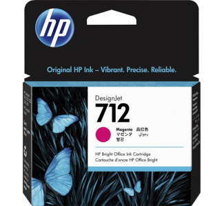 HP 712 Original Inkjet Ink Cartridge - Magenta - 1 Each