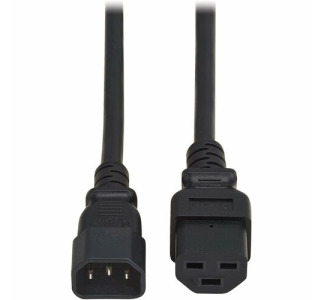 Eaton Tripp Lite Series Power Cord, C14 to C21 - Heavy-Duty, 15A, 250V, 14 AWG, 2.5 ft. (0.76 m), Black