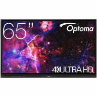 OPTOMA 3653RK 65 INTERACTIVE 4K UHD FLAT PANEL. COLLABORATIVE WHITEBOARD W