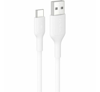 Belkin USB-A to USB-C Cable 15W, 3.3ft/1m, White